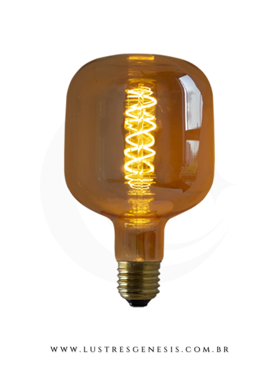 Lâmpada de Filamento de LED BigSize U120 4W Spiral da GMH Lustres Gênesis loja online de Lustres e Iluminação Decorativa